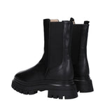 Stuart Weitzman Black Leather Ankle Boots ST-8547447865609-EU39/US9