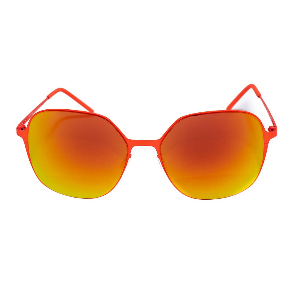 Italia Independent Red Metal Sunglasses