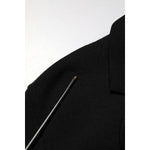 Dolce & Gabbana Black Viscose Single Breasted Blazer Jacket JKT41569-38