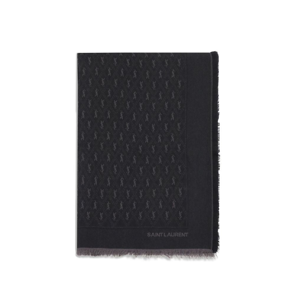 Saint Laurent YSL monogram Scarf SA6891473YI741061BB