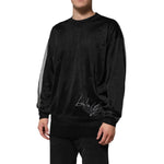 Dolce & Gabbana Black Polyester Pullover Sweatshirt Sweater TSH90588-52