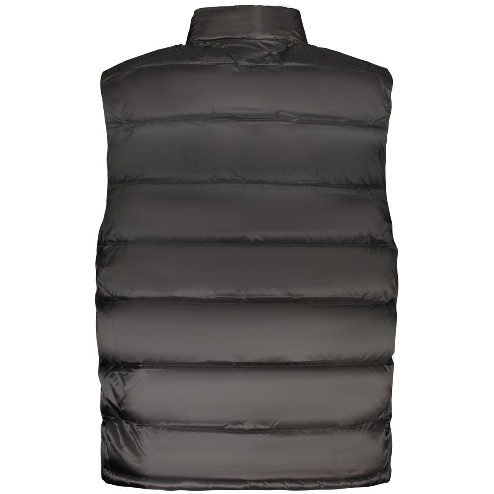 Tommy Hilfiger Black Nylon Men Jacket TO-39454-XXL
