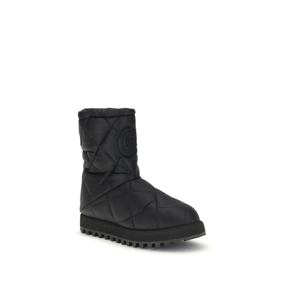 Dolce & Gabbana Quilted Boots DO-A70165AQ07580999-EU39/US6