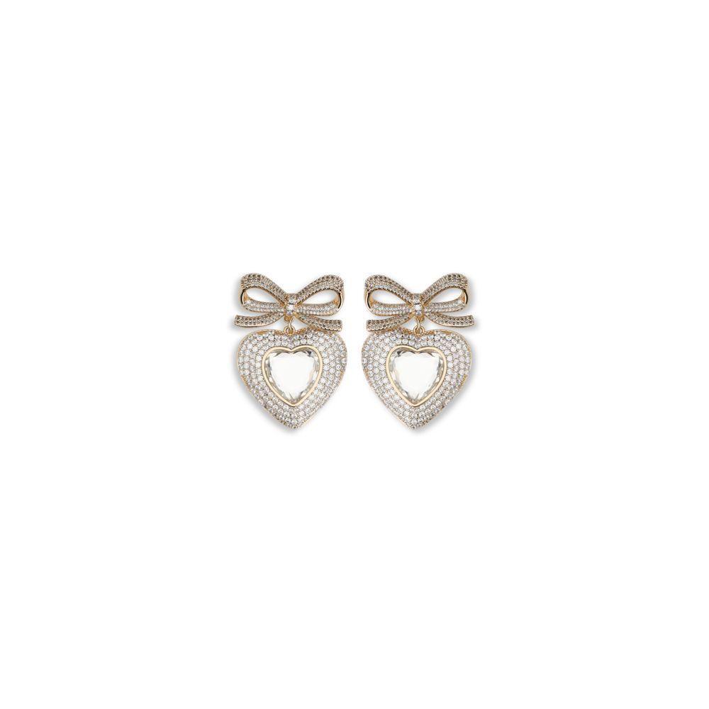 Self-Portrait Heart shaped bow Earrings
