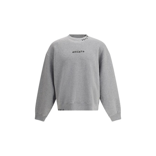 Axel Arigato Gray Cotton Sweatshirt