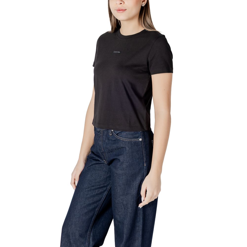 Calvin Klein Jeans Black Recycled Cotton T-Shirt