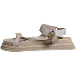 Dolce & Gabbana Beige Nappa Devotion Strap Men Sandals Shoes MV6327-44