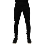 Dolce & Gabbana Black Cotton Jogger Men Sweatpants Pants PAN75200-48