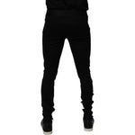 Dolce & Gabbana Black Cotton Jogger Men Sweatpants Pants PAN75200-48