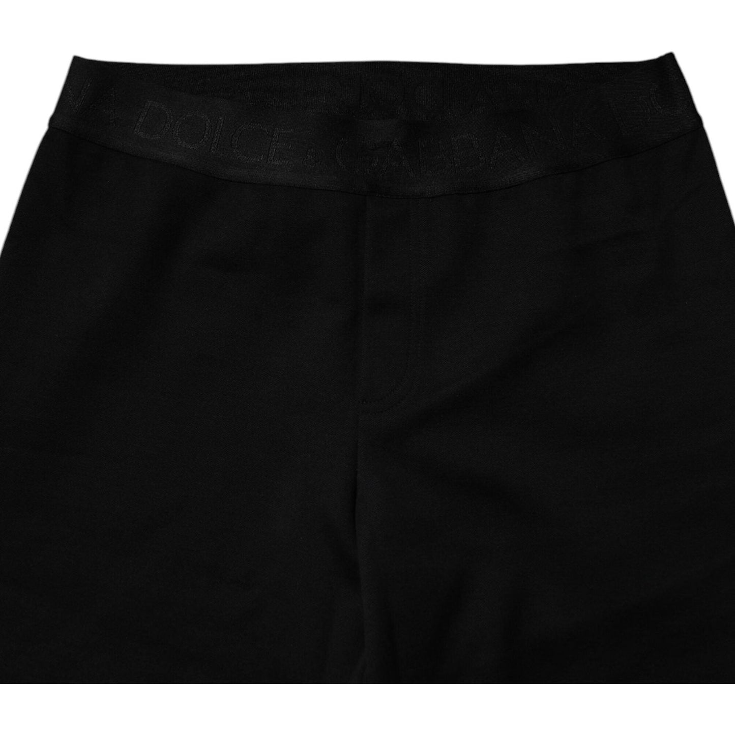Dolce & Gabbana Black Cotton Jogger Men Sweatpants Pants PAN75200-48