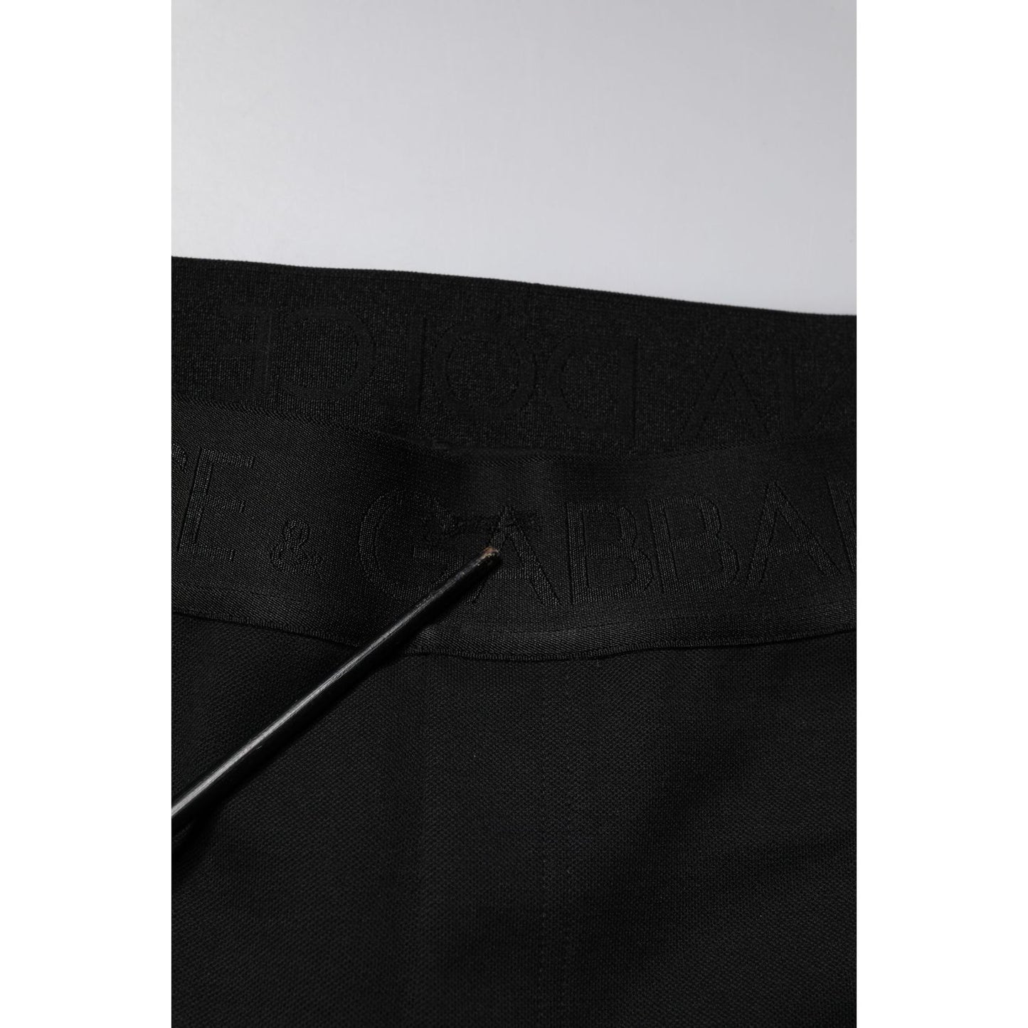 Dolce & Gabbana Black Cotton Jogger Men Sweatpants Pants PAN75200-48