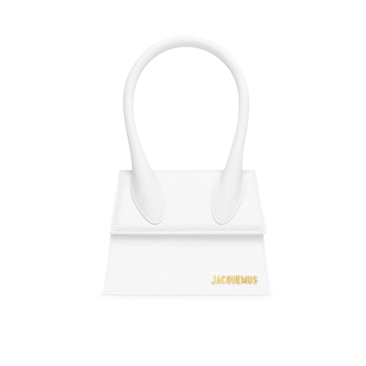 Jacquemus White Le Chiquito Moyen Bag