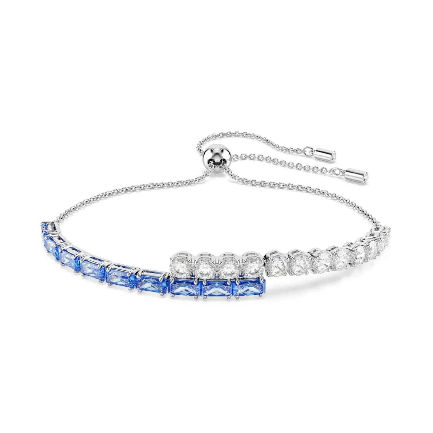 Swarovski bracelet featuring blue and clear stones, part of SWAROVSKI JEWELS JEWELRY Mod. 5732266 collection.