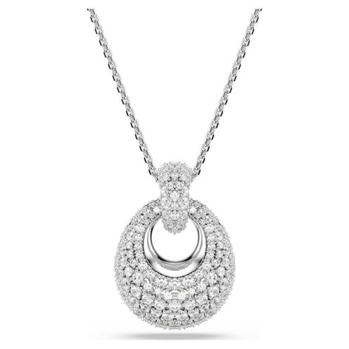 SWAROVSKI JEWELS JEWELRY Mod. 5735223 diamond encrusted pendant on silver chain