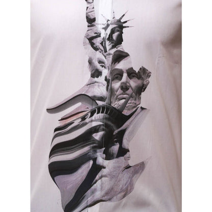 Neil Barrett White Cotton Dress Shirt