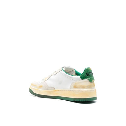 Autry White Leather Sneakers