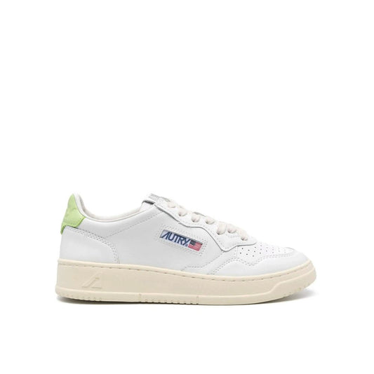 Autry White Leather Sneakers