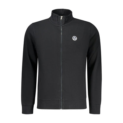 North Sails Black Cotton Men Sweatshirt 1728,3XL,67403481248,Black,Clothing,L,M,Men,New with tags,North Sails,S,Sweaters - Clothing,Sweatshirts - Sweaters - Clothing,XL,XXL
