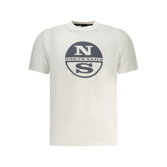 North Sails White Cotton Men T-Shirt 1728,3XL,67403481248,Clothing,L,Long Sleeve - T-Shirts - Clothing,M,Men,New with tags,North Sails,Sportswear - Clothing,T-Shirts - Clothing,T-Shirts - Sportswear - Clothing,White,XL,XXL