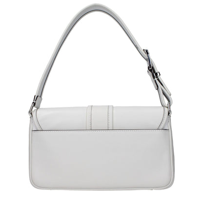 Michael Kors White Leather Shoulder Bag 1728,75667636384,Bags,Michael Kors,New with tags,Shoulder Bags - Bags,White,Women