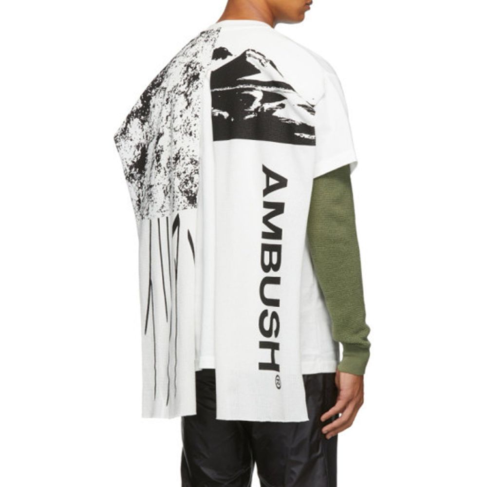 Ambush White Cotton T-Shirt