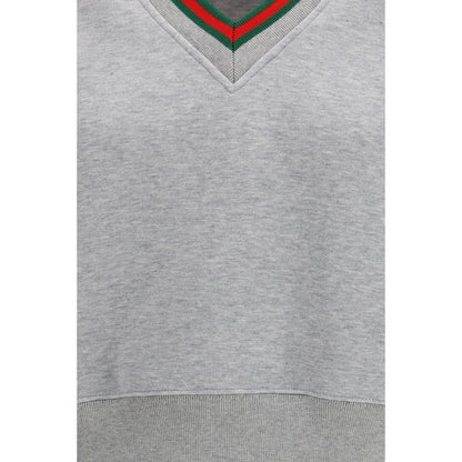 Gucci Gray Cotton Sweatshirt