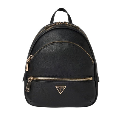 Guess Jeans Black Polyethylene Backpack