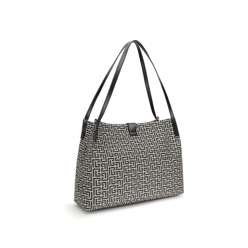 Balmain Black The Medium Tote Bag