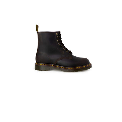 Dr. Martens Brown Leather Athletic Sneakers