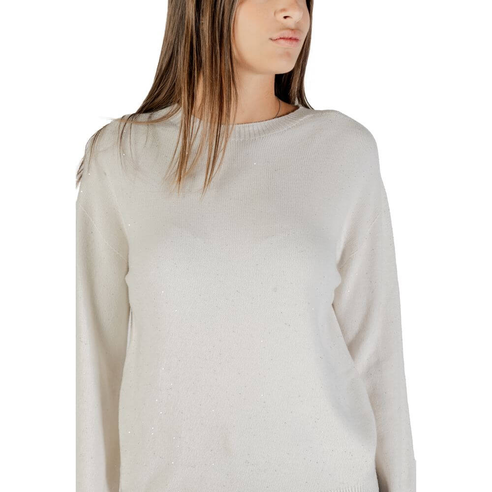 Liu Jo White Viscose Sweatshirt