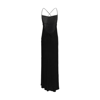 PINKO Black Polyester Casual Dress