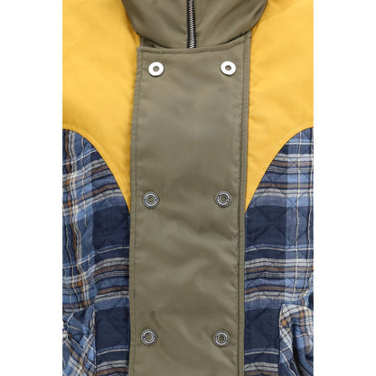 MARBELL Blue Polyamide Sleeveless Jacket