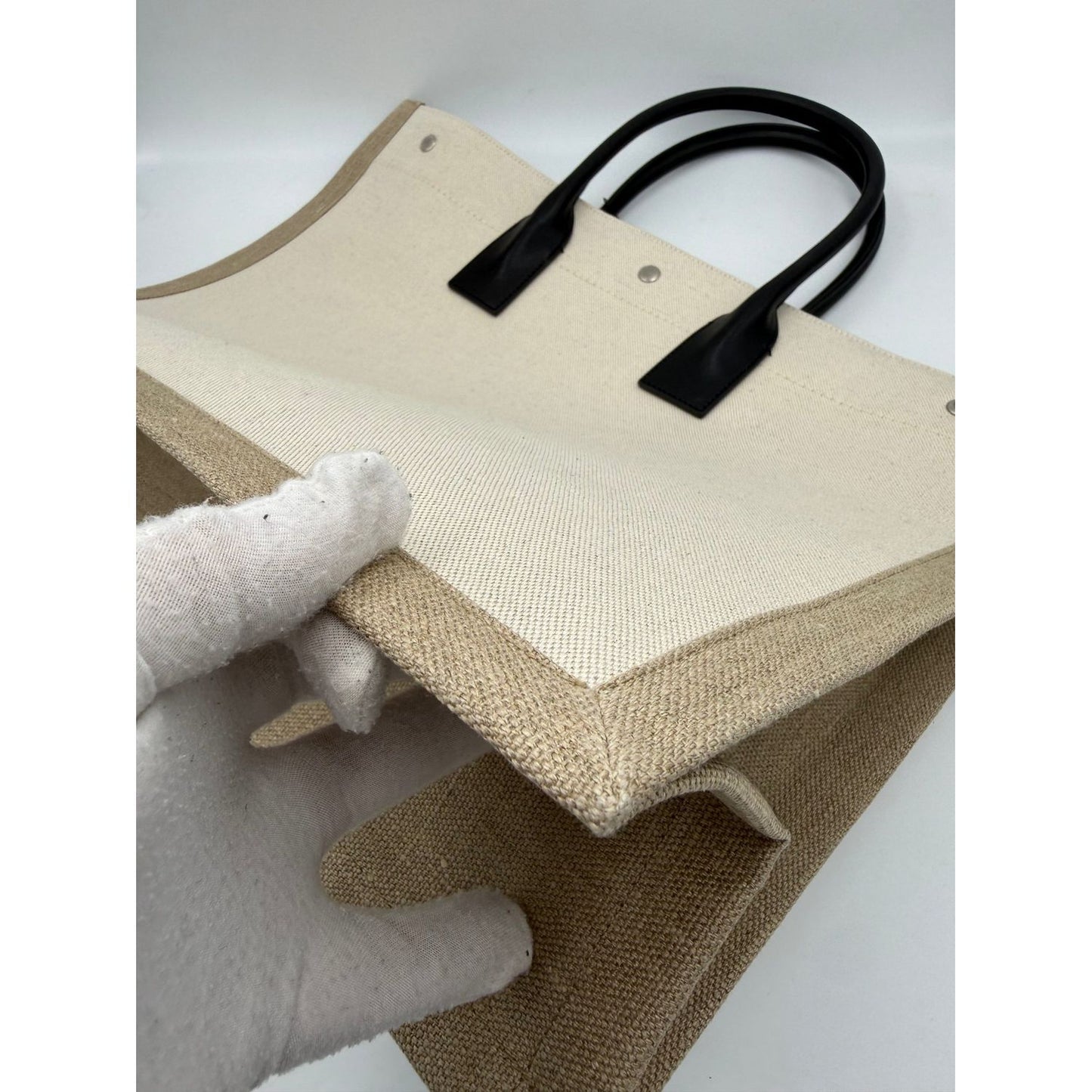 Saint Laurent SAINT LAURENT Rive Gauche Large Tote Bag