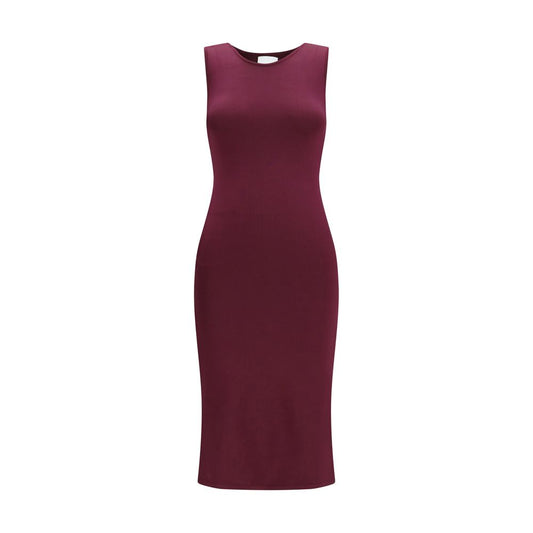 SA SU PHI Purple Silk Long Dress