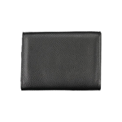 Valentino Black Polyurethane Women's Wallet