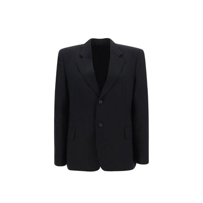 Balenciaga Black Wool Full-Length Jacket