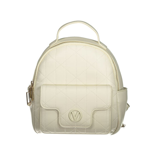 Mario Valentino White Polyurethane Women's Backpack