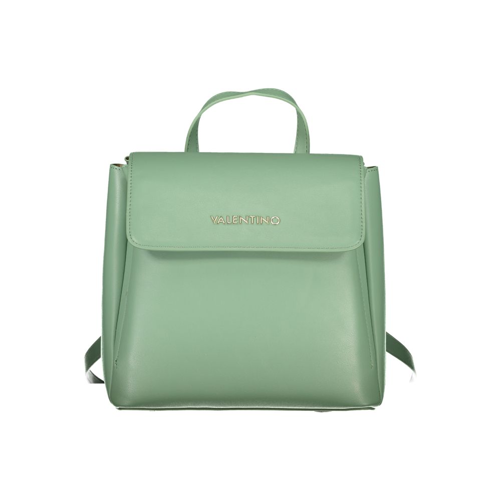 Mario Valentino Green Polyurethane Women's Backpack