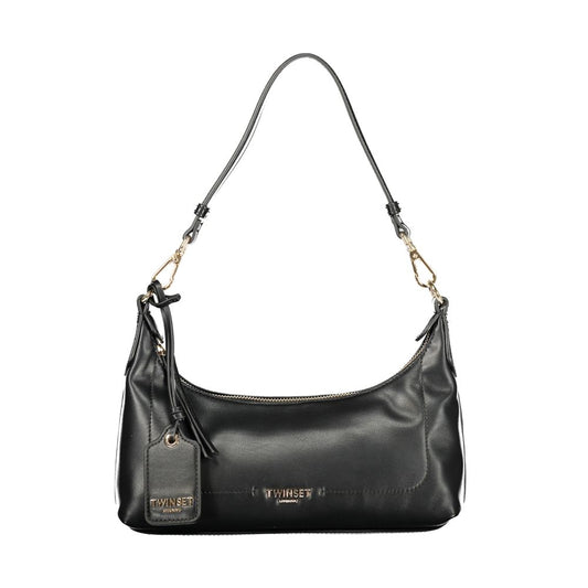 Twinset Black Polyurethane Women's Bag