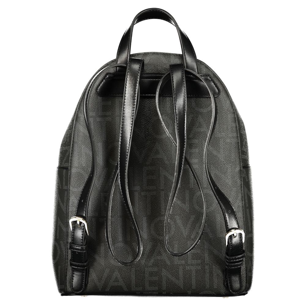 Valentino Black Polyethylene Backpack