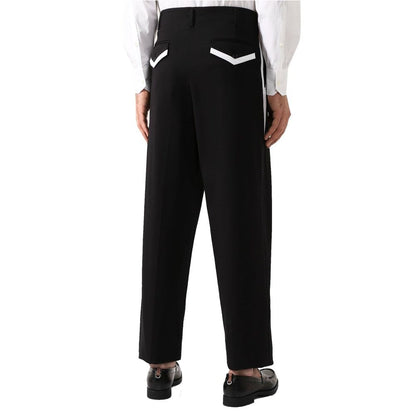 Dolce & Gabbana Black Cotton Pants