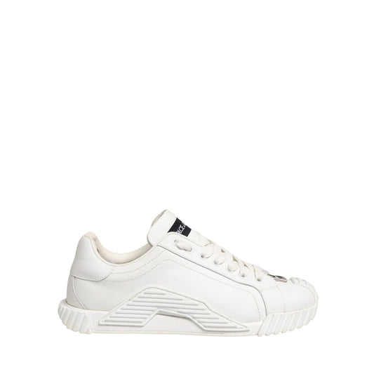 Dolce & Gabbana White NS1 Lace Up Low Top Sneakers Shoes