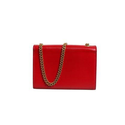Saint Laurent Kate Red Leather Crossbody Bag