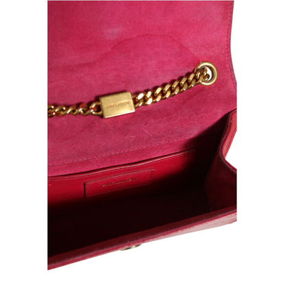 Saint Laurent Kate Red Leather Crossbody Bag