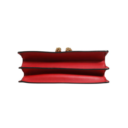 Gucci Dionysus Bamboo Medium Top Handle Bag White Blue Red