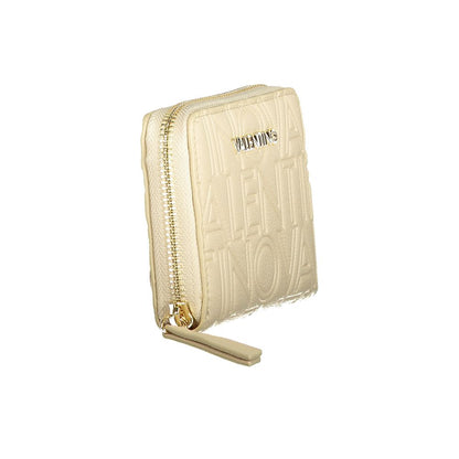 Mario Valentino Beige Polyurethane Women's Wallet