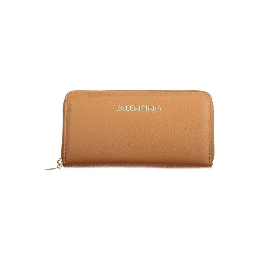 Mario Valentino Brown Polyurethane Women's Wallet