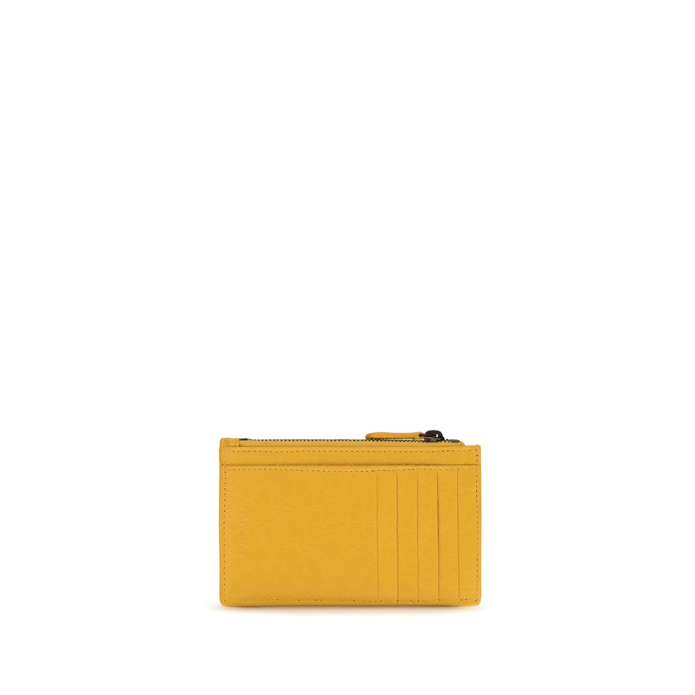 Balenciaga Bicolor Lamb Ovis Aries Aries Wallet