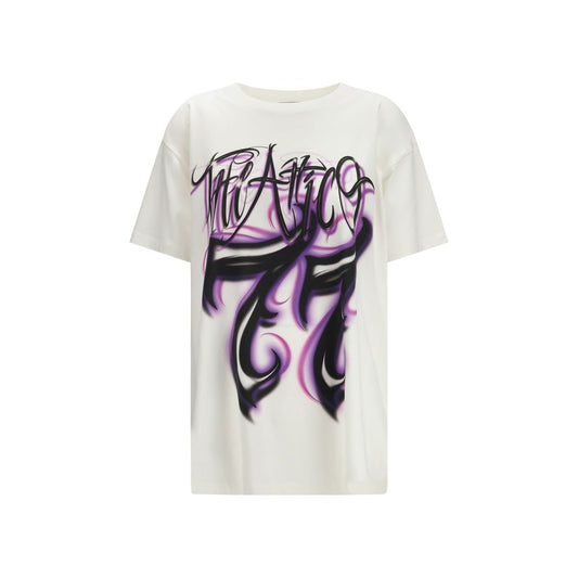 The Attico White Cotton T-Shirt