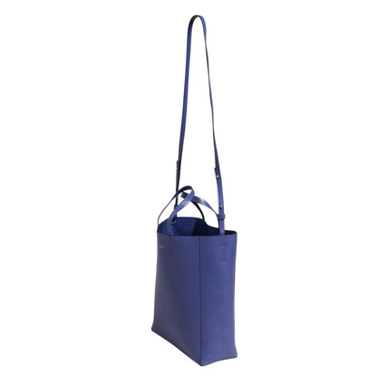 Celine Blue with Gold Tote Bag